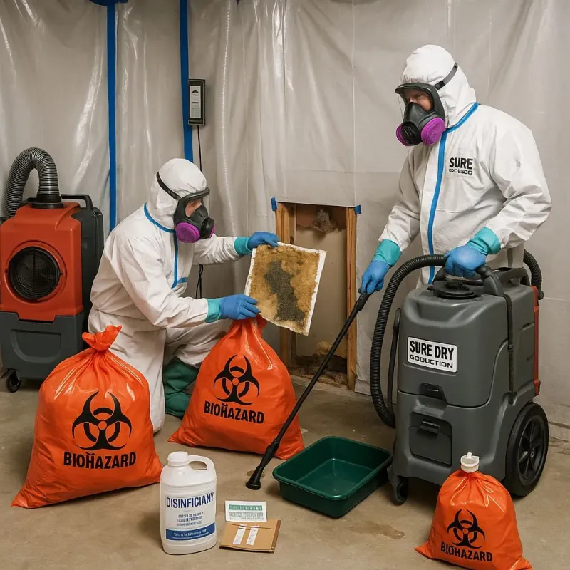 Contaminated Water Handling Protocols process in Hartford, SD