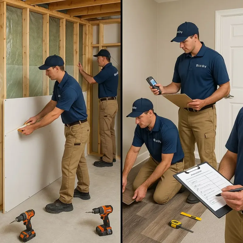 Repairs and Reconstruction process in Hartford, SD